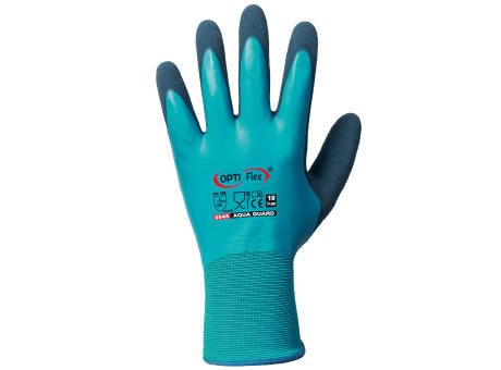Latex Montagehandschuh, *AQUA GUARD* OPTI FLEX®