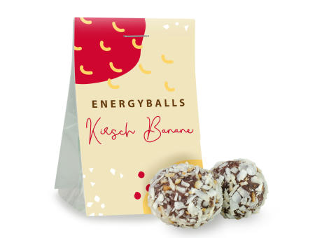 Naschtaschen Energyballs Kirsch Banane