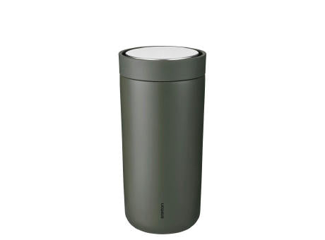 Stelton To Go Click Isolierbecher 400ml soft dark forest