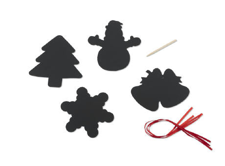 Weihnachtsbaumanhänger zum Kratzen DEKOR