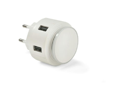 USB-Ladegerät mit Nachtlicht NOTTO