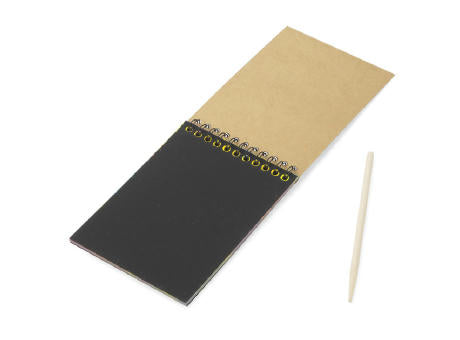 Notizbuch mit Rubbelblättern  GRAFI