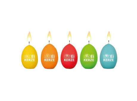 LogoEi Kerze bunt