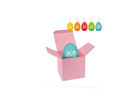 ColorBox LogoEi Kerze - Weiß