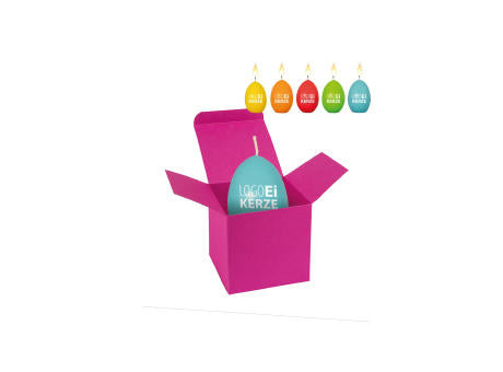 ColorBox LogoEi Kerze - Weiß