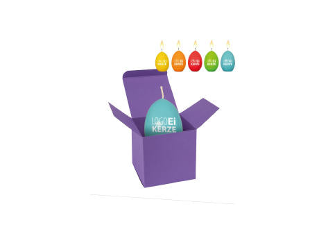 ColorBox LogoEi Kerze - Weiß