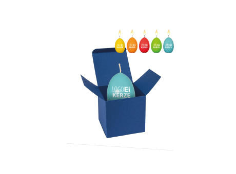 ColorBox LogoEi Kerze - Weiß