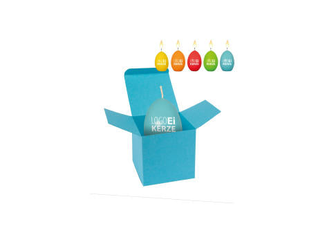 ColorBox LogoEi Kerze - Weiß