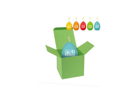 ColorBox LogoEi Kerze - Weiß