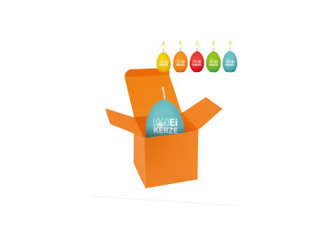 ColorBox LogoEi Kerze - Weiß