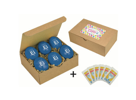 LogoEi 6er  Snack-Box - Blau