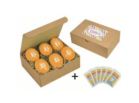 LogoEi 6er  Snack-Box - Blau