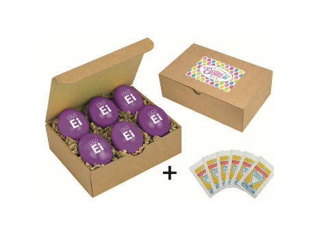 LogoEi 6er  Snack-Box - Blau