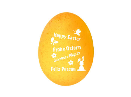 Happy Egg Frohe Ostern - Blau