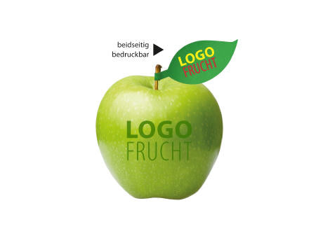 LogoFrucht Apfel grün - Blackberry + Apfelblatt