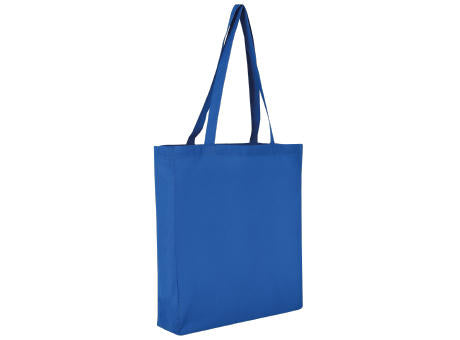T10013-TEXXILLA Baumwolltasche CLASSIC mit zwei langen Henkeln, Boden- und Seitenfalte, ca. 140g/m²