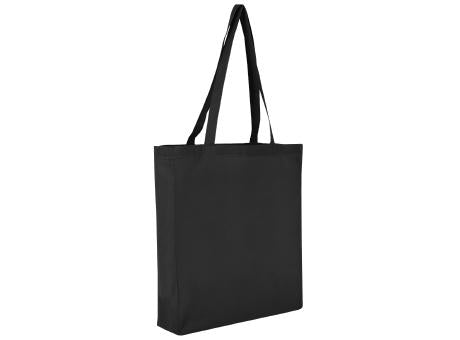 T10013-TEXXILLA Baumwolltasche CLASSIC mit zwei langen Henkeln, Boden- und Seitenfalte, ca. 140g/m²