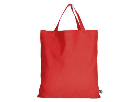 T15001-TEXXILLA Tasche aus Fairtrade-zertifizierter Baumwolle mit zwei kurzen Henkeln, ca. 140 g/m², ca. 38 x 42 cm