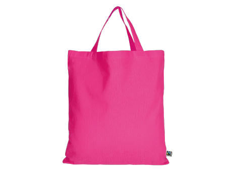 T15001-TEXXILLA Tasche aus Fairtrade-zertifizierter Baumwolle mit zwei kurzen Henkeln, ca. 140 g/m², ca. 38 x 42 cm
