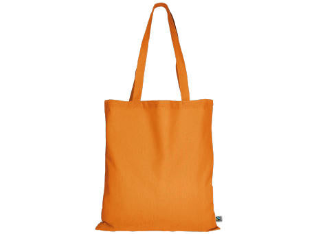 T15011-TEXXILLA Tasche aus Fairtrade-zertifizierter Baumwolle mit zwei langen Henkeln, ca. 140 g/m², ca. 38 x 42 cm