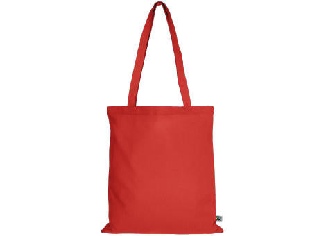 T15011-TEXXILLA Tasche aus Fairtrade-zertifizierter Baumwolle mit zwei langen Henkeln, ca. 140 g/m², ca. 38 x 42 cm