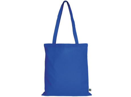 T15011-TEXXILLA Tasche aus Fairtrade-zertifizierter Baumwolle mit zwei langen Henkeln, ca. 140 g/m², ca. 38 x 42 cm