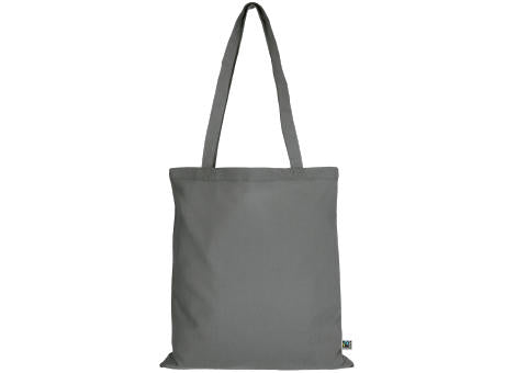 T15011-TEXXILLA Tasche aus Fairtrade-zertifizierter Baumwolle mit zwei langen Henkeln, ca. 140 g/m², ca. 38 x 42 cm