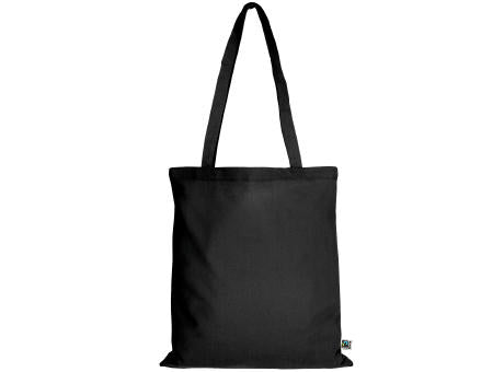 T15011-TEXXILLA Tasche aus Fairtrade-zertifizierter Baumwolle mit zwei langen Henkeln, ca. 140 g/m², ca. 38 x 42 cm