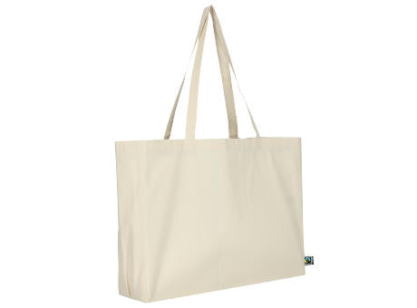 T15014-TEXXILLA Cotton-Shopper aus Fairtrade-zertifizierter Baumwolle, ca. 140 g/m²
