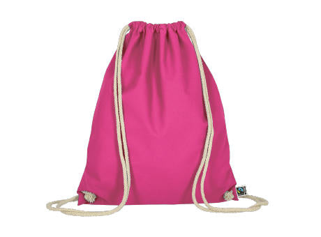 T15021-TEXXILLA Turnbeutel aus Fairtrade-zertifizierter Baumwolle, ca. 140 g/m², ca. 38 x 46 cm