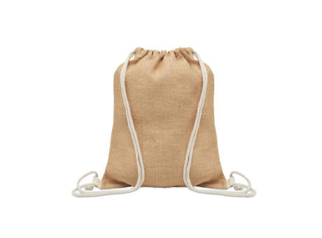 Jute Beutel mit Kordelzug