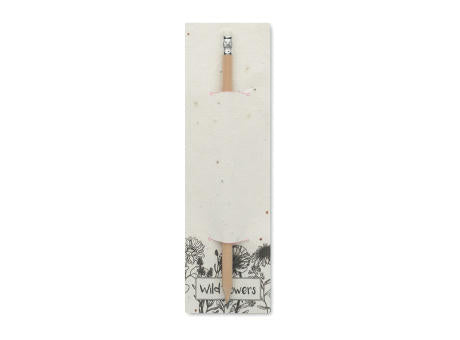 Bleistift in Einsteckhülle