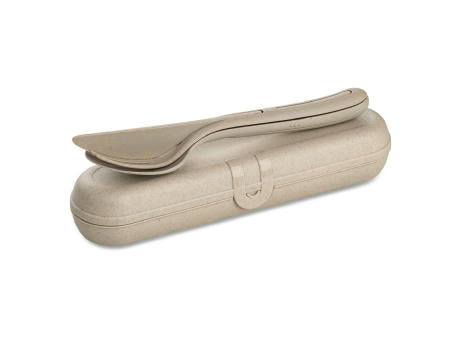 KOZIOL KLIKK READY Besteck Etui + Besteckset