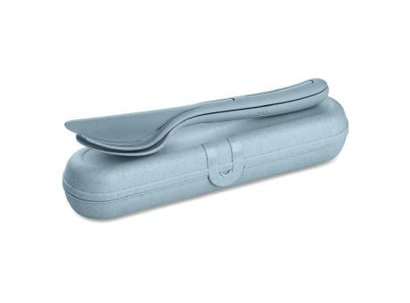 KOZIOL KLIKK READY Besteck Etui + Besteckset