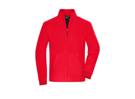 Men's Bonded Fleece Jacket - Fleecejacke mit kontrastfarbiger Innenseite