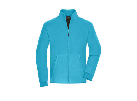 Men's Bonded Fleece Jacket - Fleecejacke mit kontrastfarbiger Innenseite