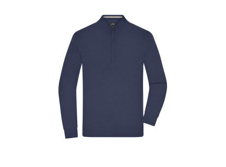 Men's Half-Zip Troyer - Klassischer Troyer aus Baumwolle