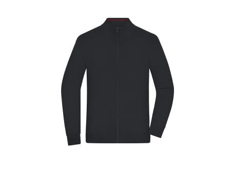 Men's Zip-Cardigan - Klassische Strickjacke mit Reißverschluss