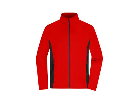 Men's Stretchfleece Jacket - Bequeme, elastische Stretchfleece Jacke im sportlichen Look für Arbeit, Sport und Lifestyle