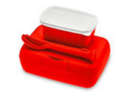 KOZIOL CANDY READY Lunchbox-Set + Besteck-Set