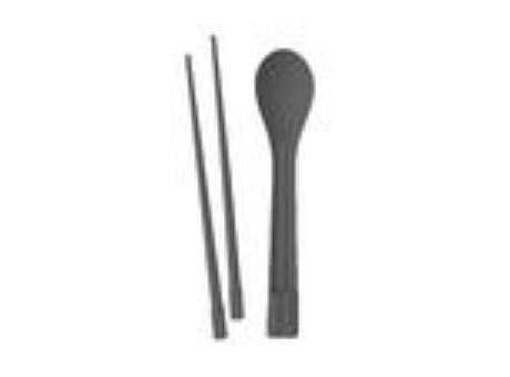 KOZIOL MOVE CHOPSTICKS INKL. SPOON Essstäbchen-Löffel-Set