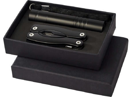 Scout Multifunktionswerkzeugs- und LED-Taschenlampen-Set