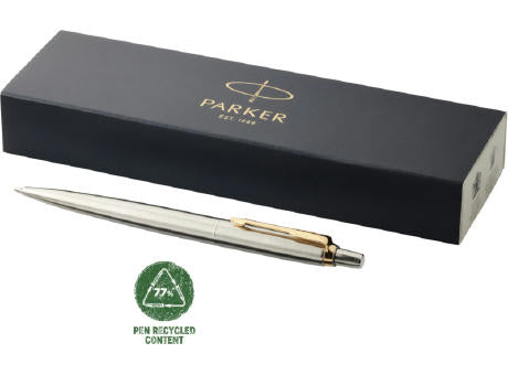 Parker Jotter Edelstahl Kugelschreiber (blaue Mine)