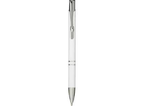 Moneta Druckkugelschreiber aus Aluminium (schwarze Mine)