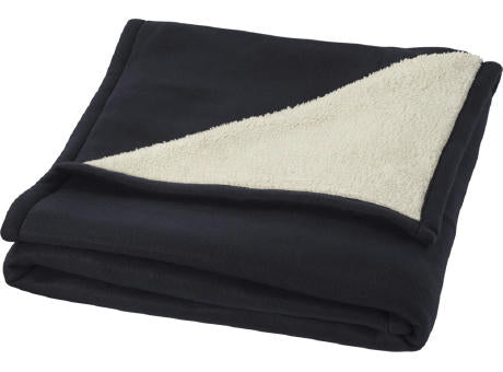 Springwood Decke aus weichem Fleece und Sherpa-Plaid