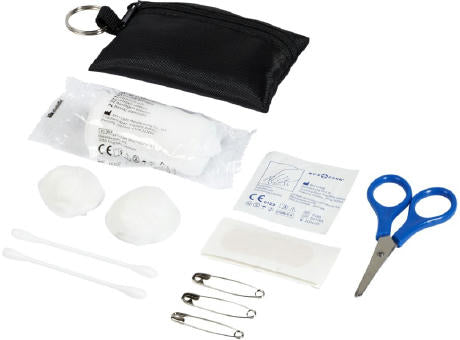 Valdemar 16-teilige Erste-Hilfe-Tasche mit Schlüsselanhänger