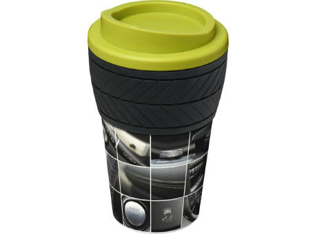 Brite-Americano® 350 ml Isolierbecher mit Schutzring Reifen-Design