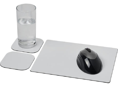 Brite-Mat® Mousepad- und Untersetzer-Set 3