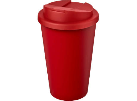 Americano® Eco 350 ml recycelter Becher mit auslaufsicherem Deckel