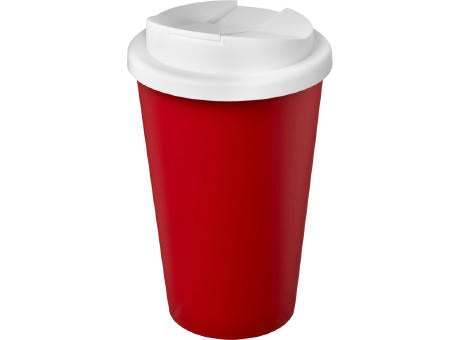 Americano® Eco 350 ml recycelter Becher mit auslaufsicherem Deckel
